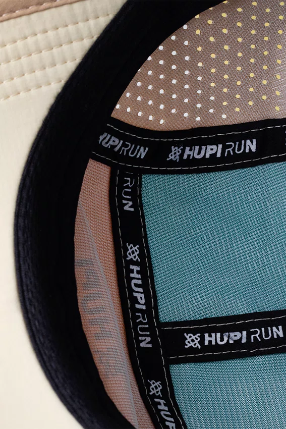Boné HUPI Run Supreme Air Bege