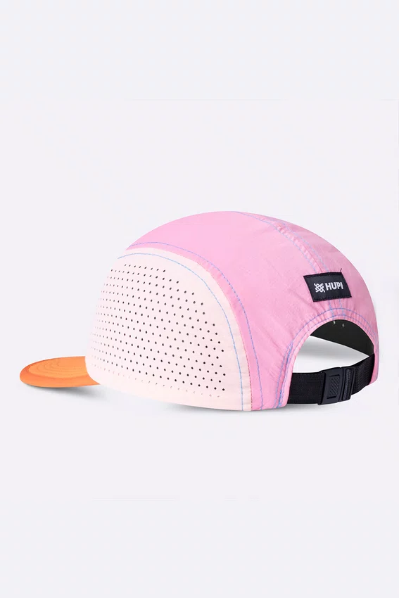 Boné HUPI Run Supreme Air Laranja e Rosa