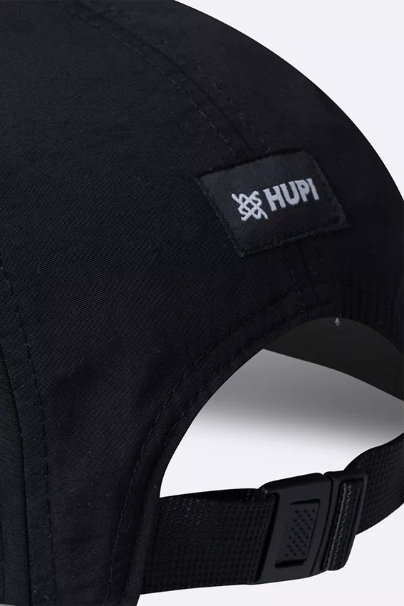 Boné HUPI Run Supreme Air Preto e Cinza