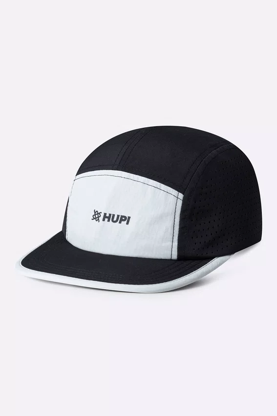 Boné HUPI Run Supreme Air Preto e Cinza