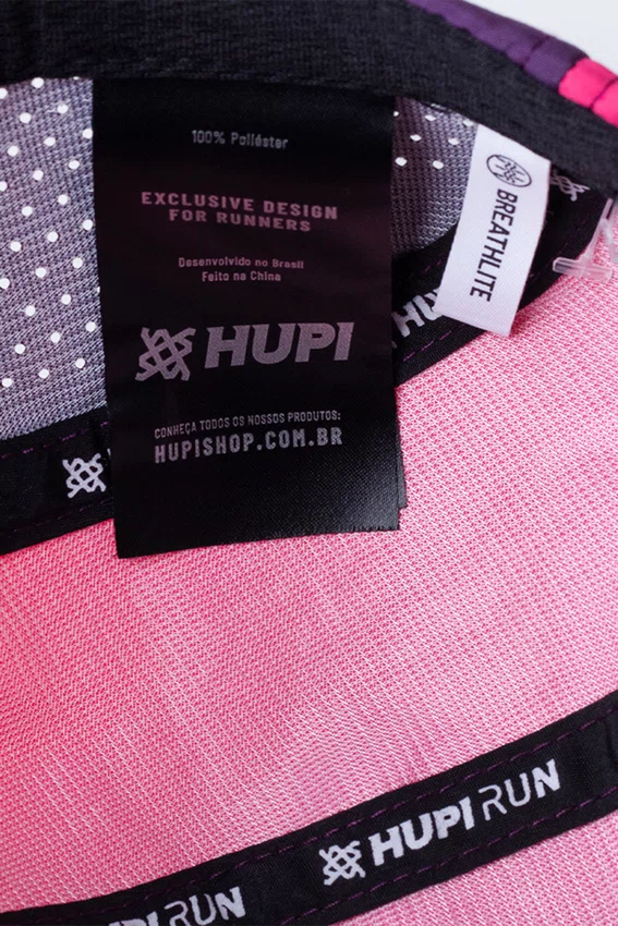 Boné HUPI Run Supreme Air Roxo