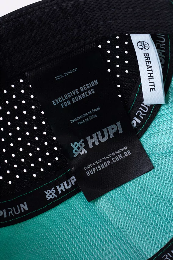 Boné HUPI Run Supreme Air Verde
