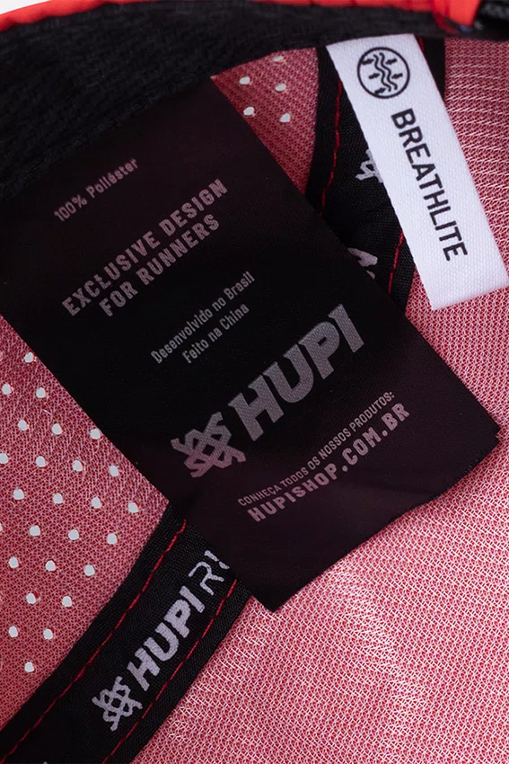 Boné HUPI Run Supreme Air Vermelho
