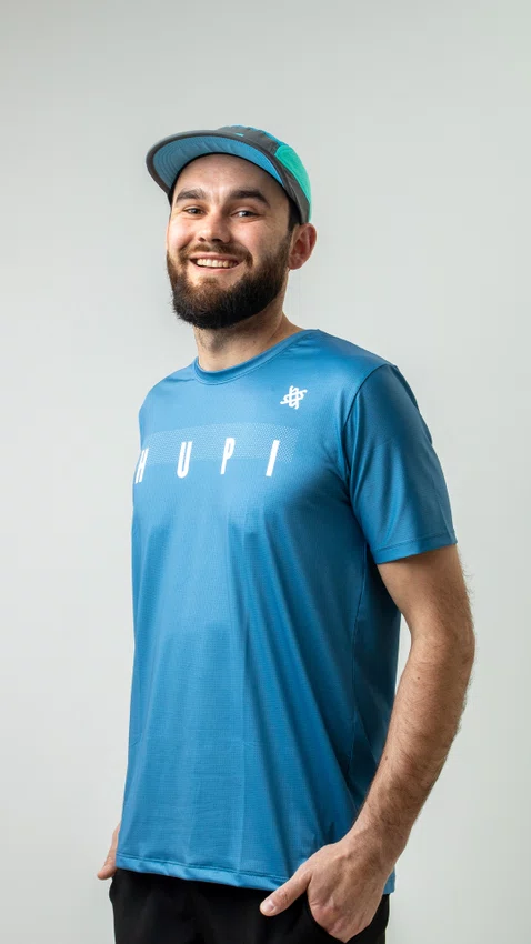 Boné HUPI Run Supreme Azul