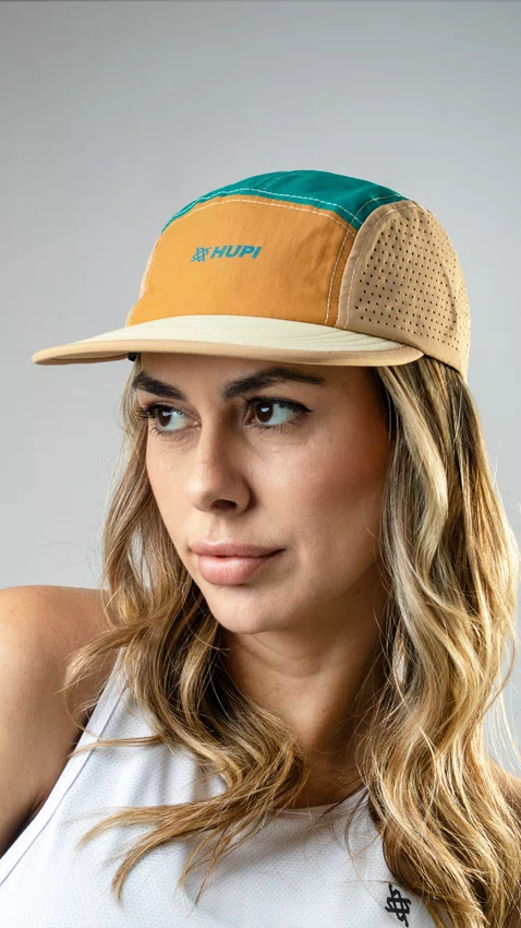 Boné HUPI Run Supreme Air Bege