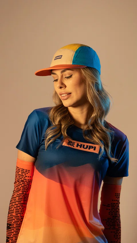 Boné HUPI Run Supreme Air Laranja