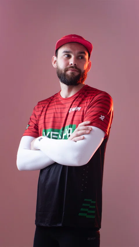 Boné HUPI Run Supreme Air Vermelho