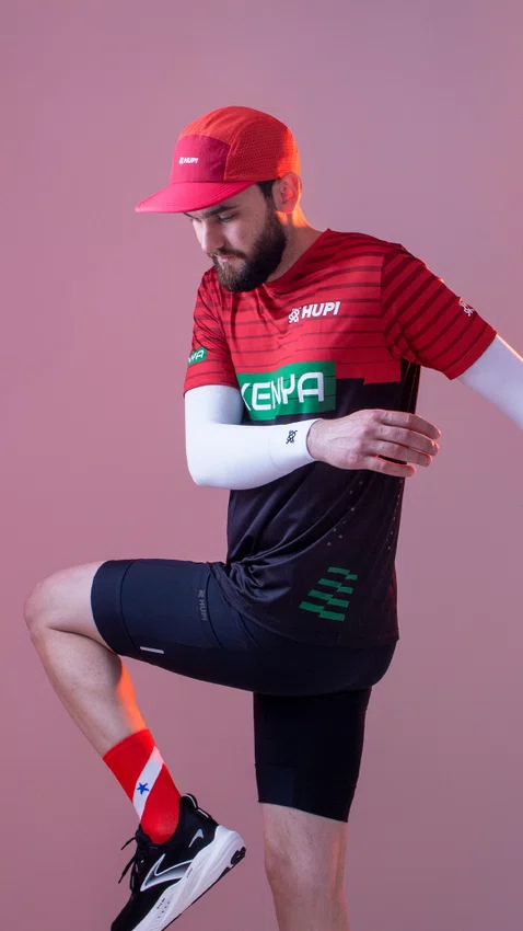 Boné HUPI Run Supreme Air Vermelho