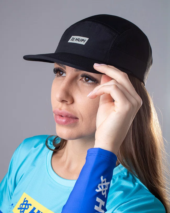 Boné HUPI Run Supreme Preto