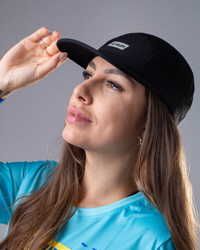 Boné HUPI Run Supreme Preto