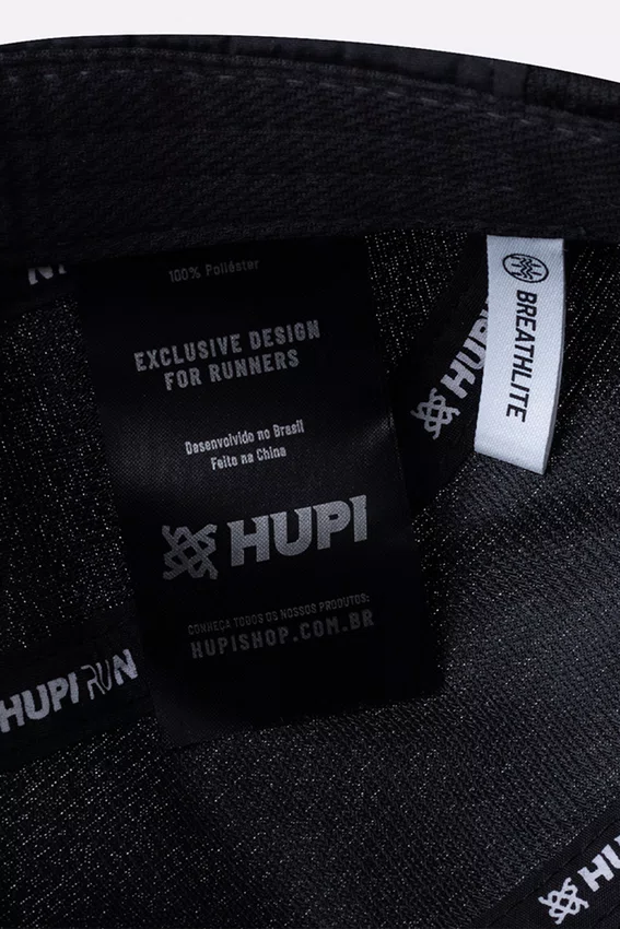 Boné HUPI Run Supreme Preto Run