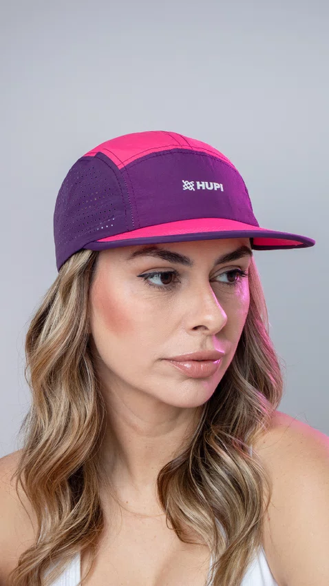 Boné HUPI Run Supreme Air Roxo