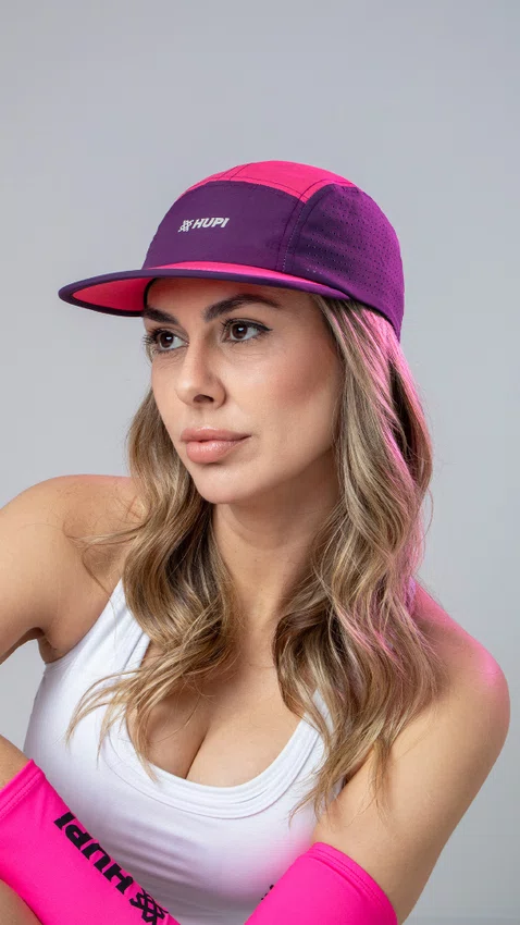 Boné HUPI Run Supreme Air Roxo