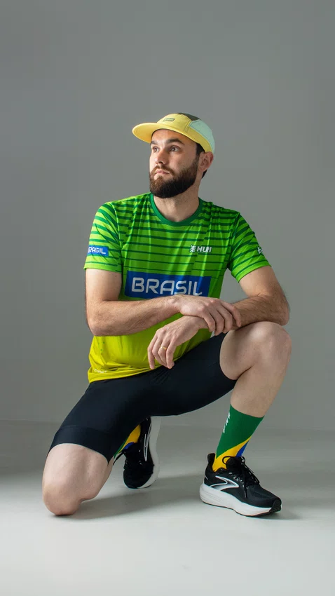 Boné HUPI Run Supreme Amarelo