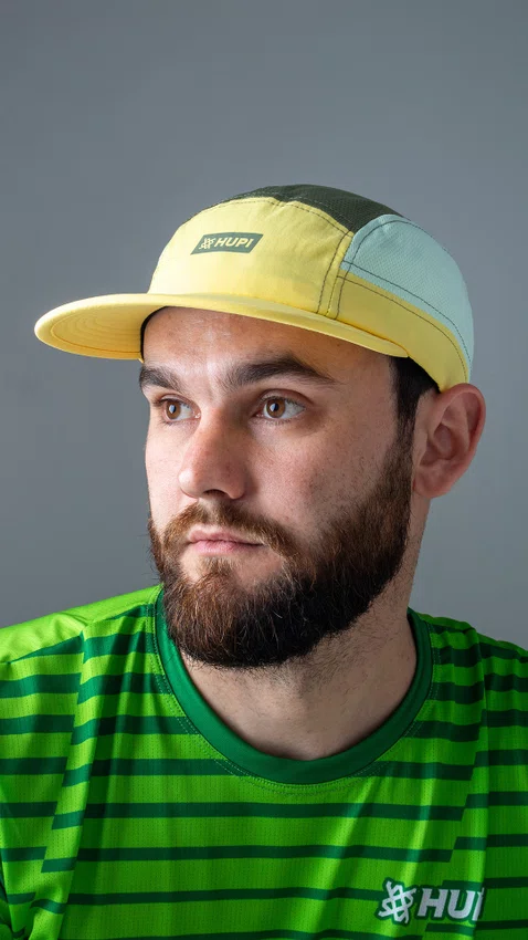 Boné HUPI Run Supreme Amarelo