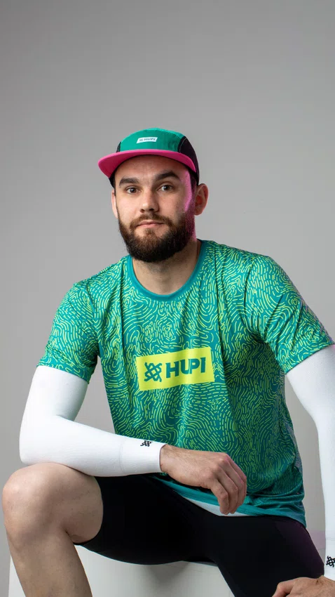 Boné HUPI Run Supreme Air Verde