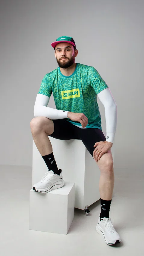Boné HUPI Run Supreme Air Verde