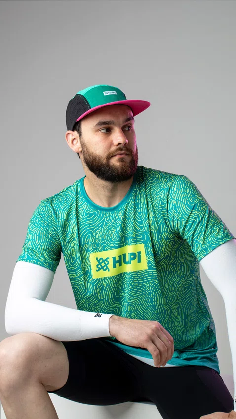 Boné HUPI Run Supreme Air Verde