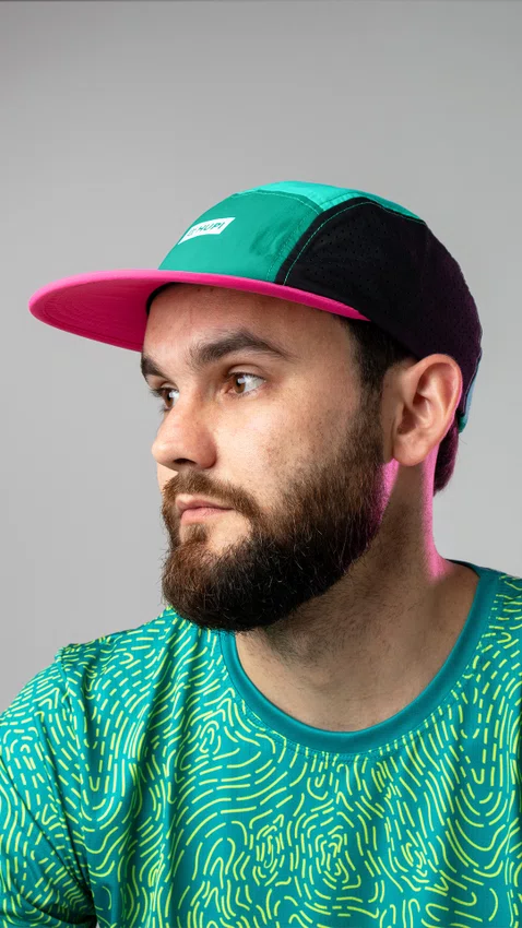 Boné HUPI Run Supreme Air Verde