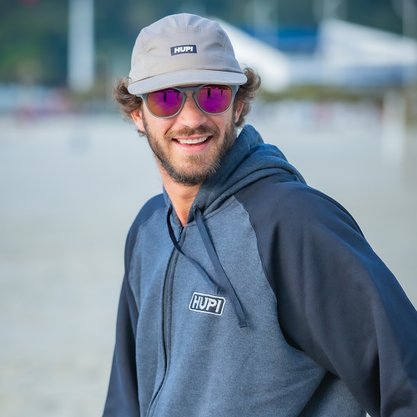 Boné HUPI Sunday 5 Panel Cinza
