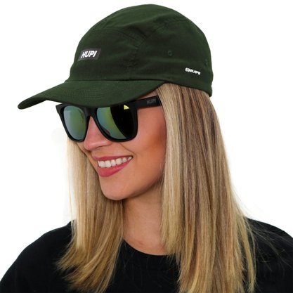 Boné HUPI Sunday 5 Panel Verde