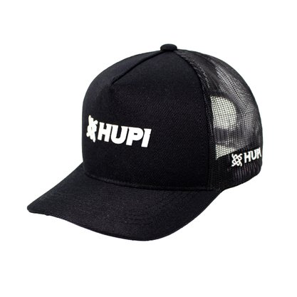 Bone HUPI Trucker Preto