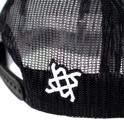 Bone HUPI Trucker Preto