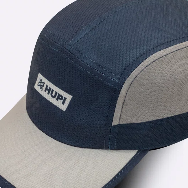 Boné para Corrida HUPI Run Fast Cinza e Marrom