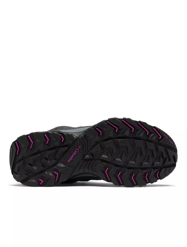 Bota Columbia Feminina Crestwood Mid Waterproof Grafite/Roxo