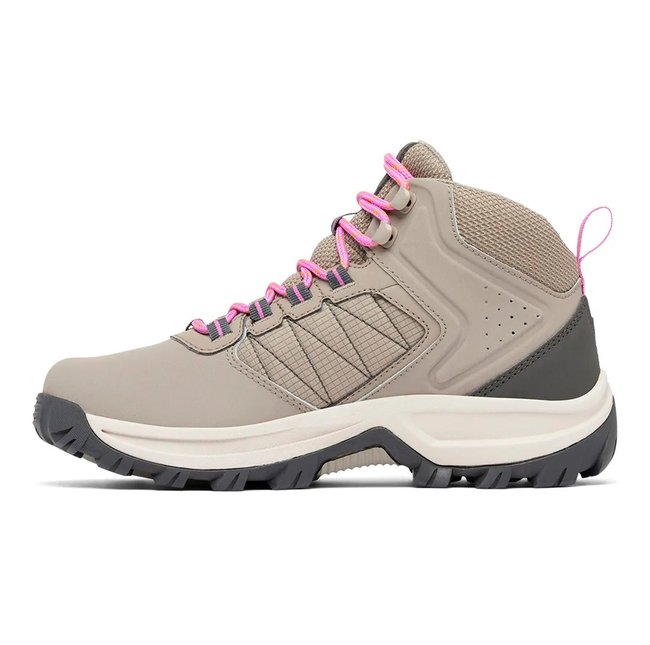 Bota Columbia Feminina Transverse Hike Waterproof Bege e Rosa