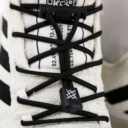 Cadarco Elastico HUPI Laces Preto Liso