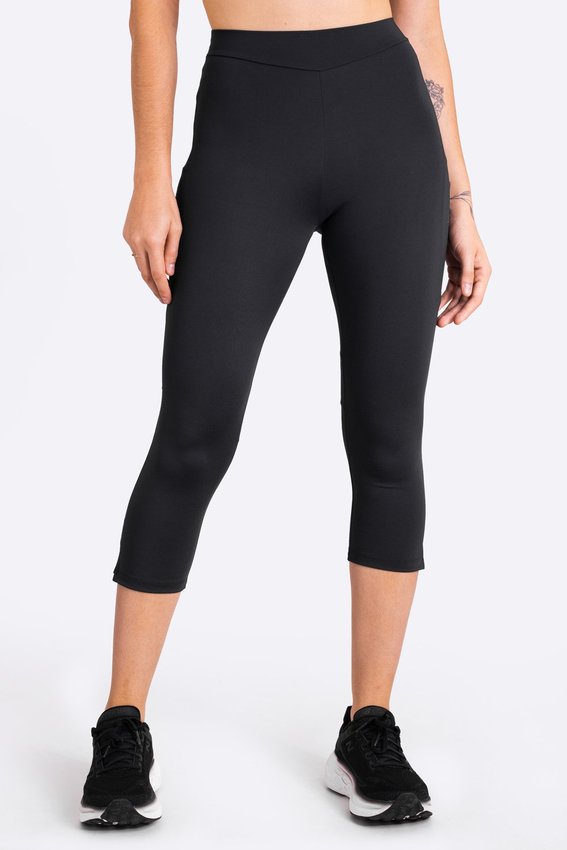 Calça Legging HUPI Bella Curta Feminina Preto