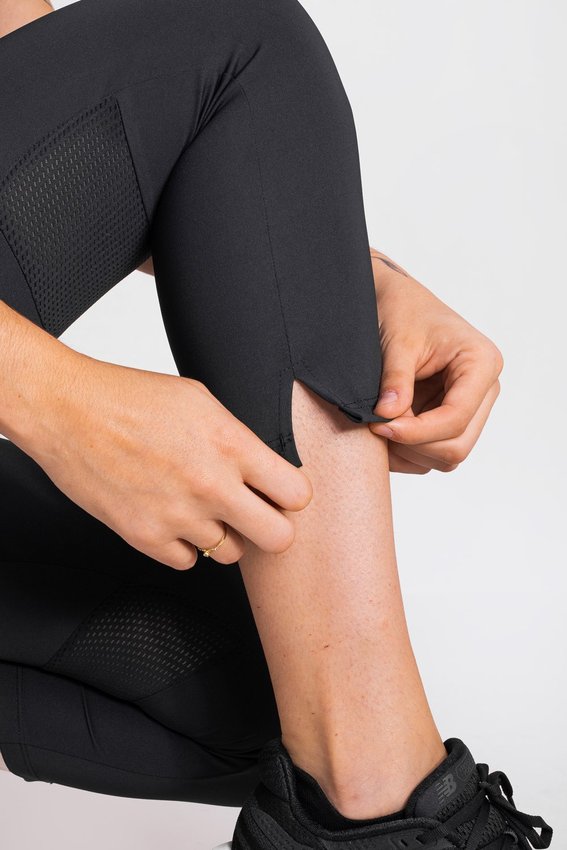 Calça Legging HUPI Bella Curta Feminina Preto