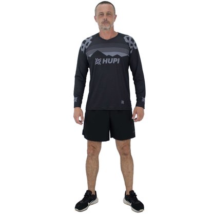 Camisa Manga Longa HUPI New Shadow All Black