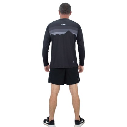 Camisa Manga Longa HUPI New Shadow All Black