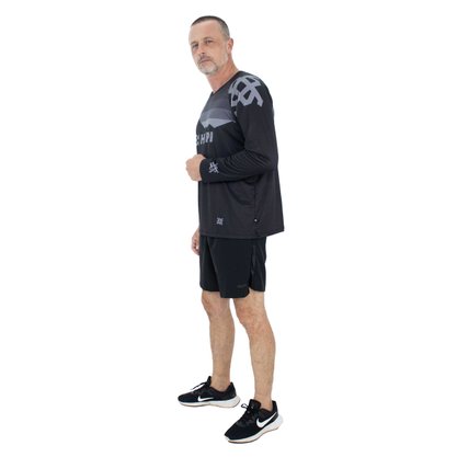 Camisa Manga Longa HUPI New Shadow All Black