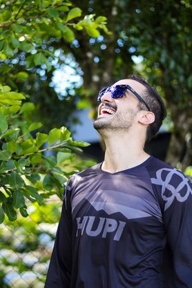 Camisa Manga Longa HUPI Shadow All Black Preto