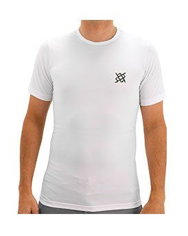 Camisa Segunda Pele HUPI Manga Curta Branco
