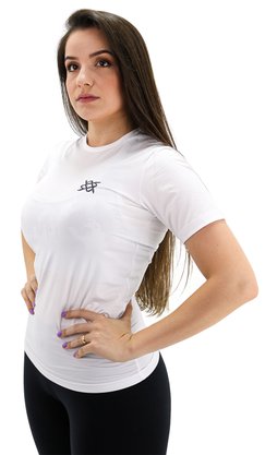 Camisa Segunda Pele HUPI Manga Curta Branco