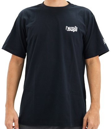 Camiseta Casual HUPI Deep Preto