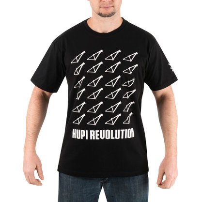 Camiseta Casual HUPI Revolution Branca