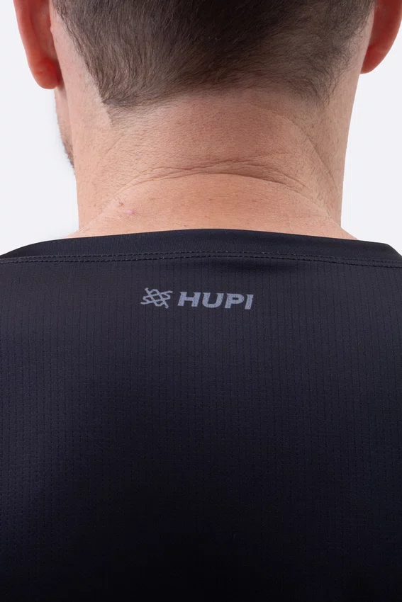 Camiseta Dry Fit HUPI Smart Preto Masculina