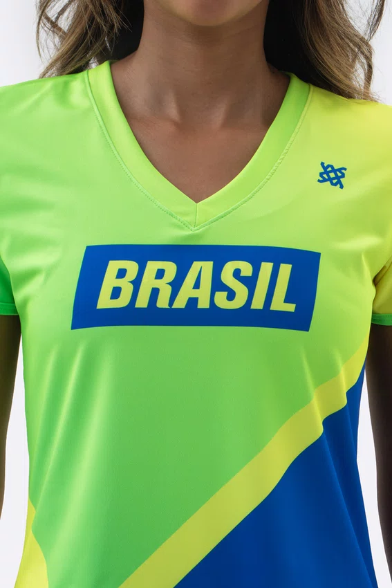 Camiseta Dry Fit Feminina HUPI Brasa 3