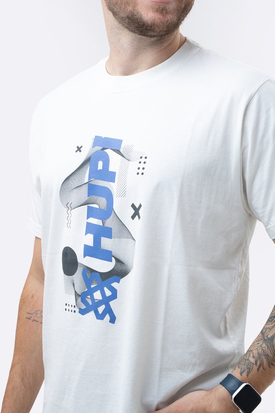 Camiseta HUPI Casual Branca HUPI Logo