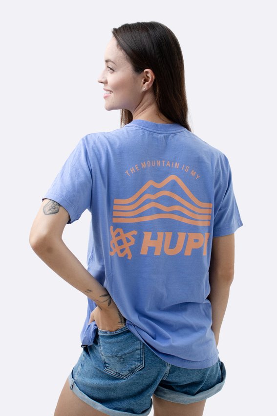 Camiseta HUPI Casual Lilás Mountain