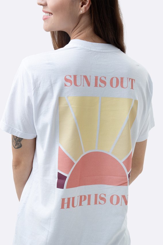 Camiseta HUPI Casual Off White HUPI Is On