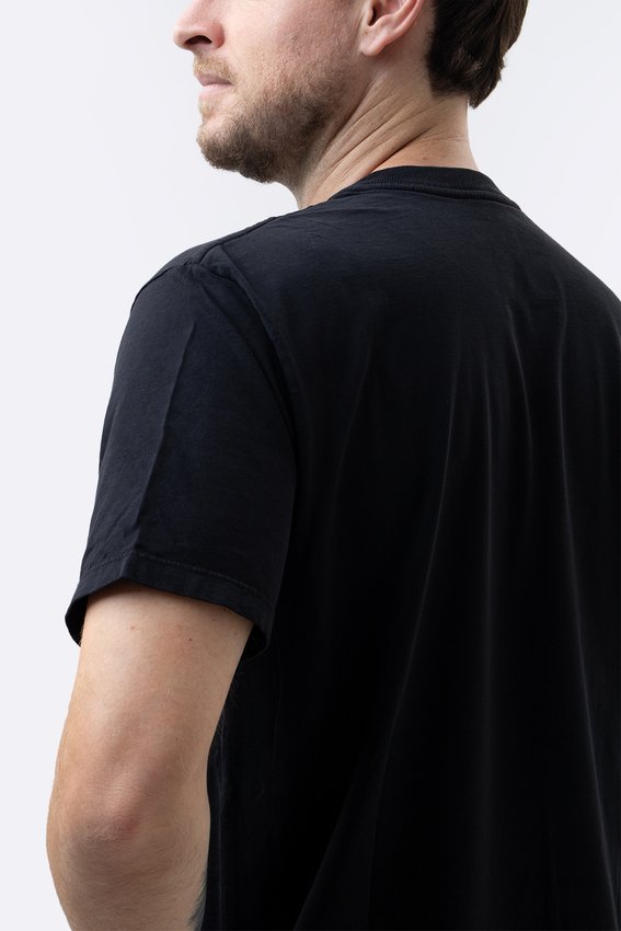 Camiseta HUPI Casual Preta HUPI Logo