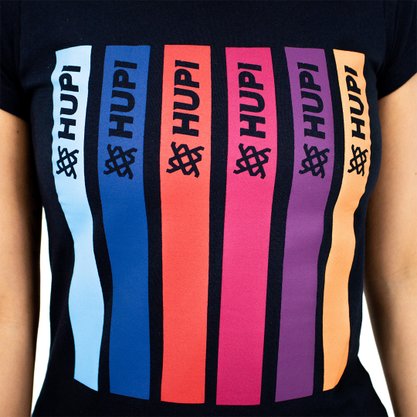 Camiseta HUPI Pellt Feminina Babylook Preto