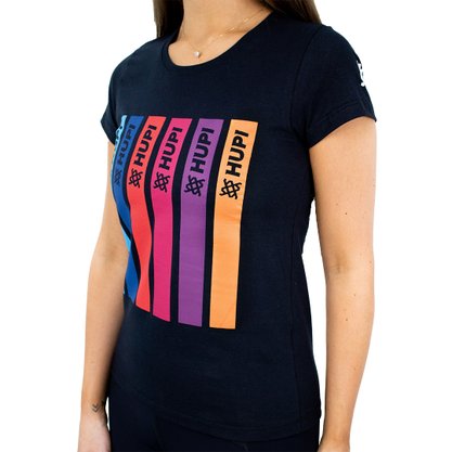 Camiseta HUPI Pellt Feminina Babylook Preto