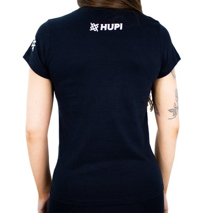 Camiseta HUPI Pellt Feminina Babylook Preto